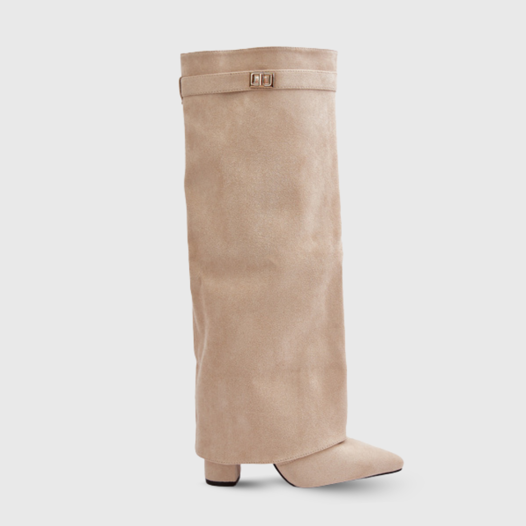 Augstas zābaki ar elegantu dizainu