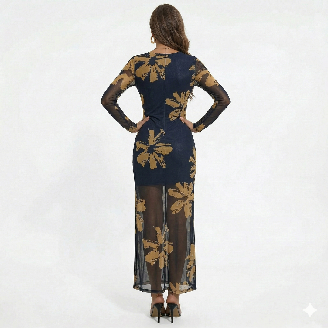 MEADOW – Eleganta Ziedu Maxi Kleita