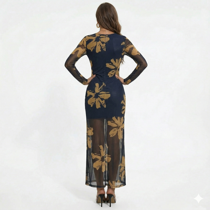 MEADOW – Eleganta Ziedu Maxi Kleita