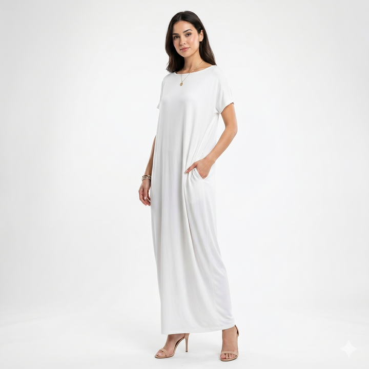 Ulissa - Maxi kleita ar pleciem ārā
