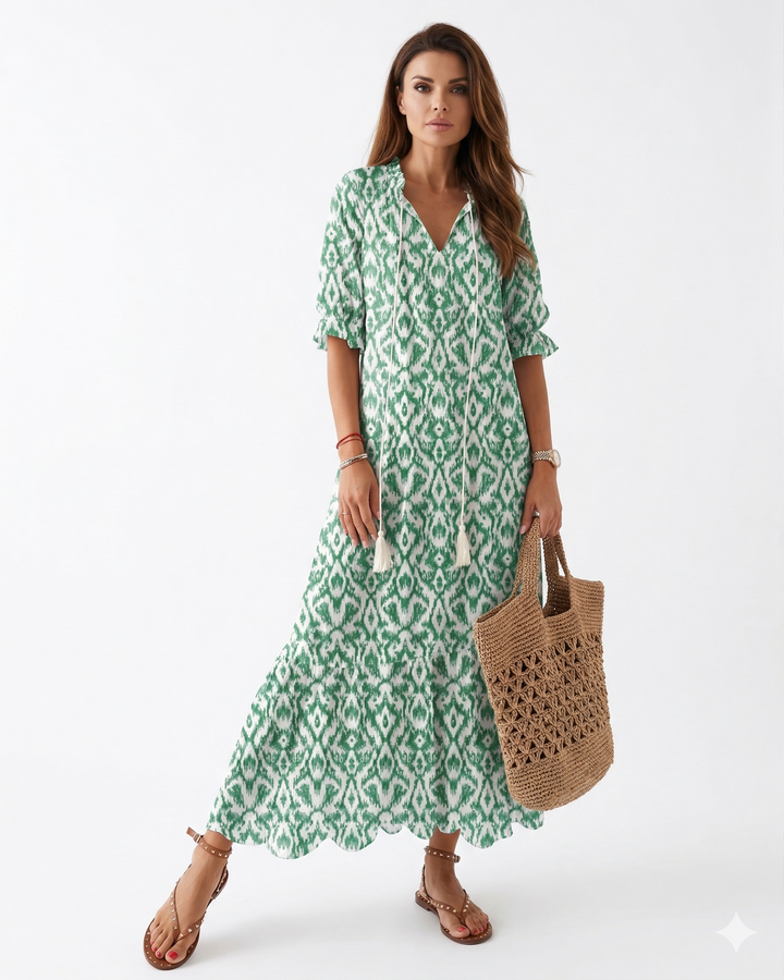 Luna – Gaisīga Boho Kleita