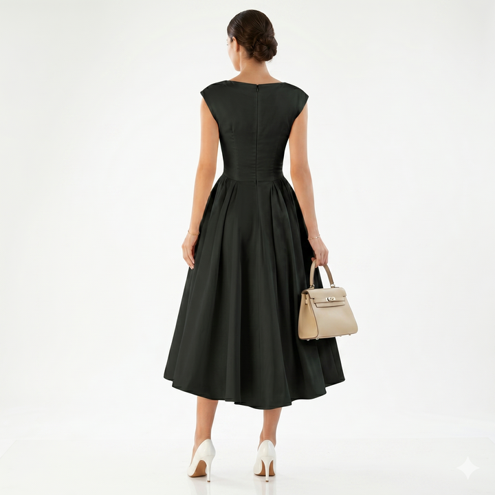 LENNORA – Eleganta maxi kleita ar atvērtu muguru
