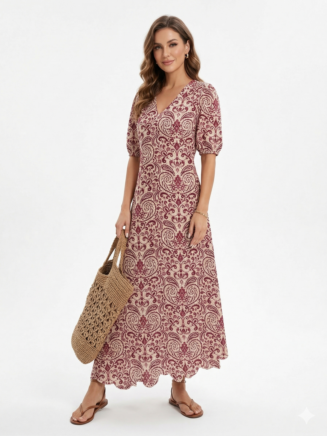 Luna – Gaisīga Boho Kleita