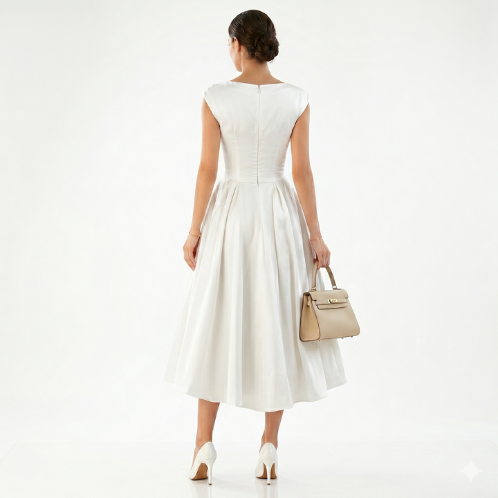 LENNORA – Eleganta maxi kleita ar atvērtu muguru