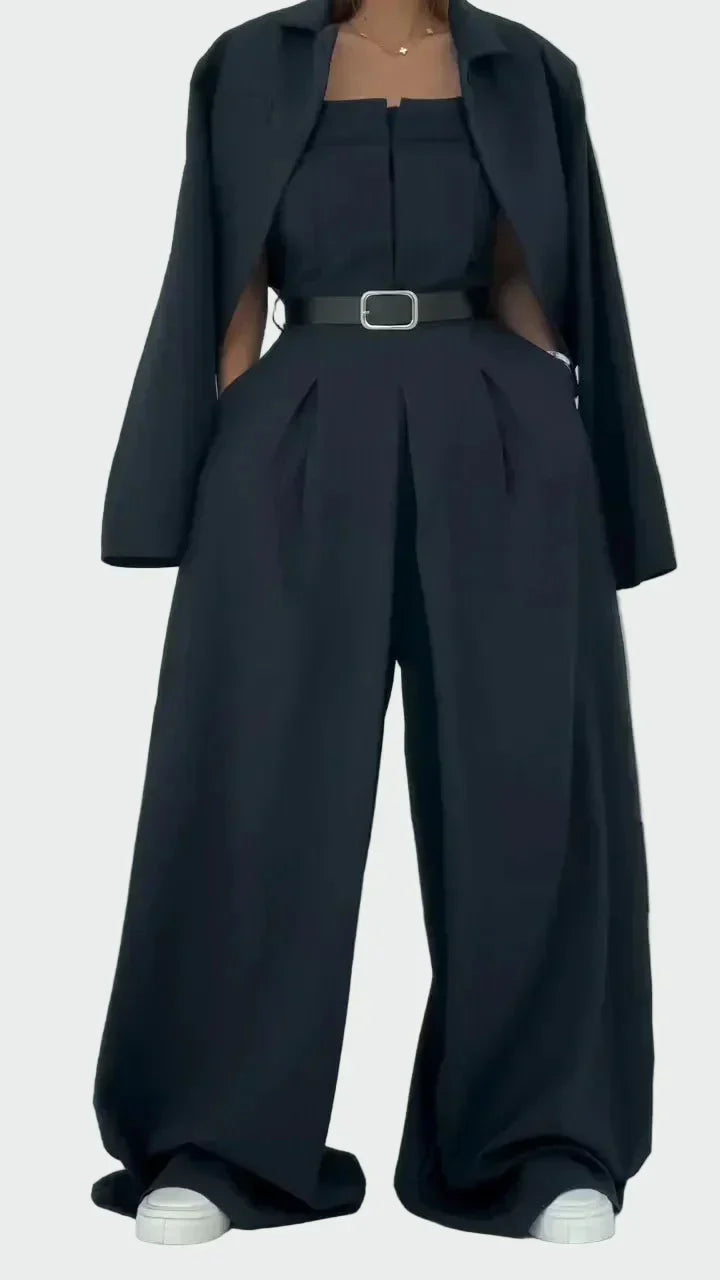 Kombinētais komplekts ar korseti un žaketi Elegants & Moderns