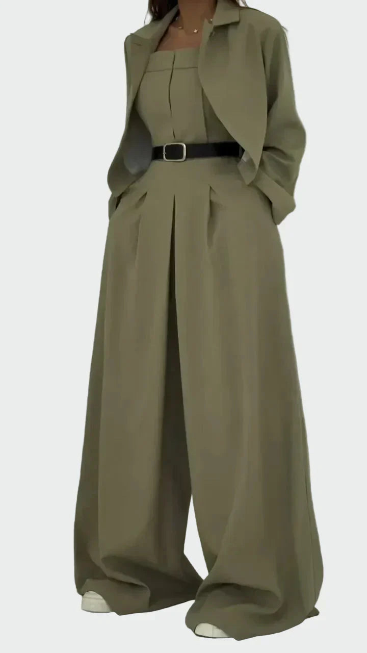 Kombinētais komplekts ar korseti un žaketi Elegants & Moderns