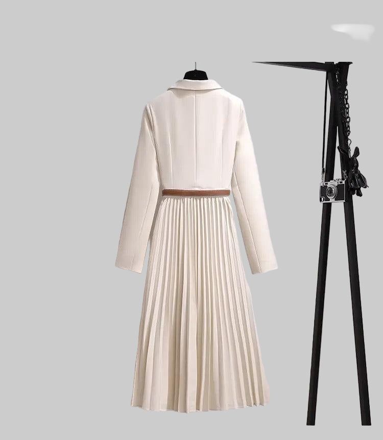 Nova Elegants Plīša Žaketes Kleita