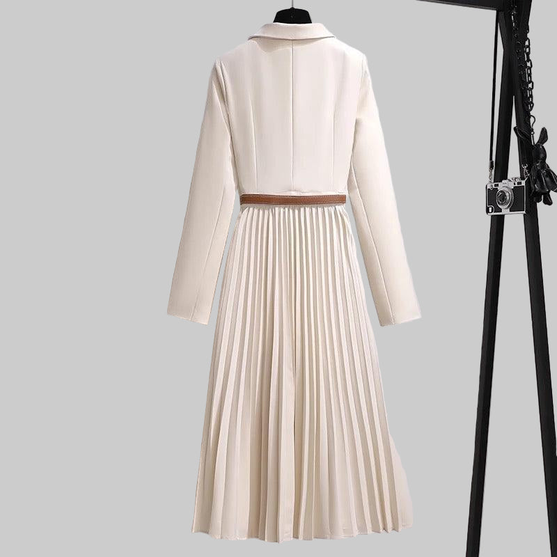 Nova Elegants Plīša Žaketes Kleita