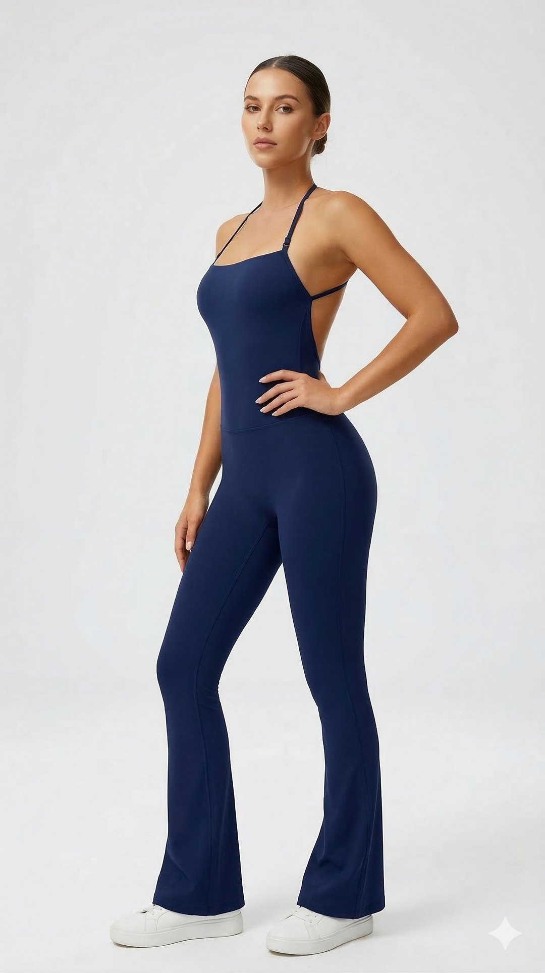 Melina | Gaisa Jumpsuit ar Jostu