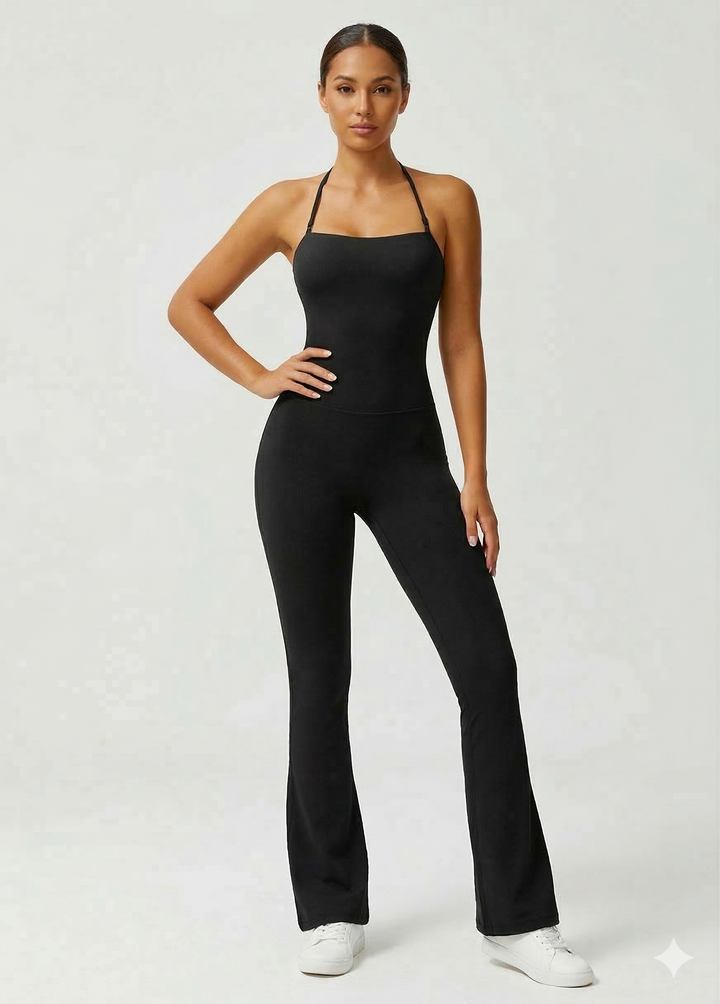 Melina | Gaisa Jumpsuit ar Jostu