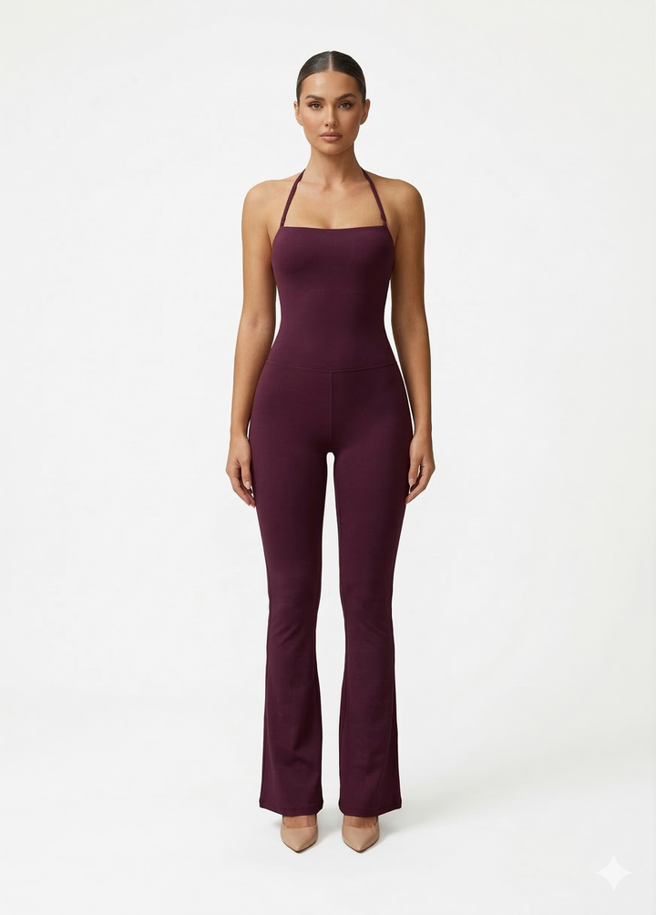 Melina | Gaisa Jumpsuit ar Jostu