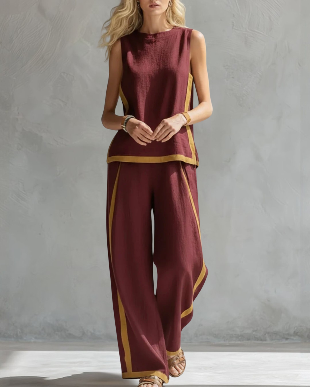 LEILA | Elegants Divu Daļu Komplekts