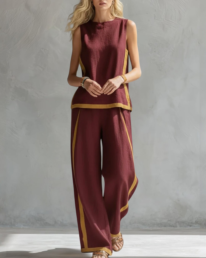 LEILA | Elegants Divu Daļu Komplekts