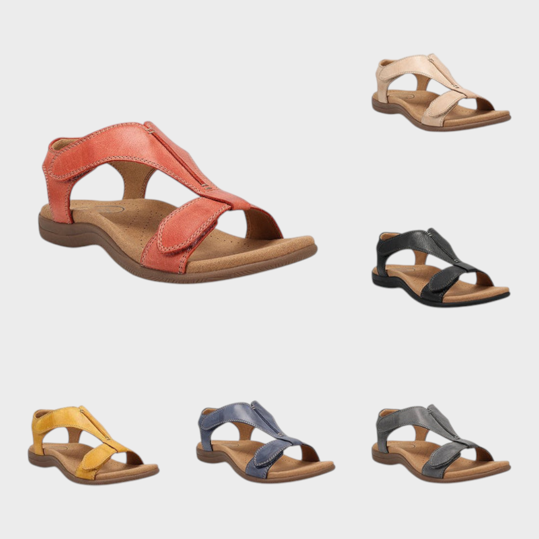 Courtney | Plata Komfortabla Ortopēdiskās Sandales