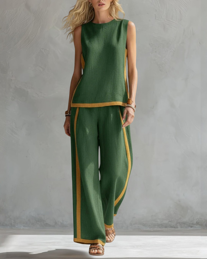 LEILA | Elegants Divu Daļu Komplekts