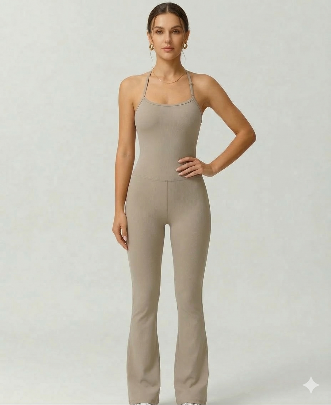 Melina | Gaisa Jumpsuit ar Jostu
