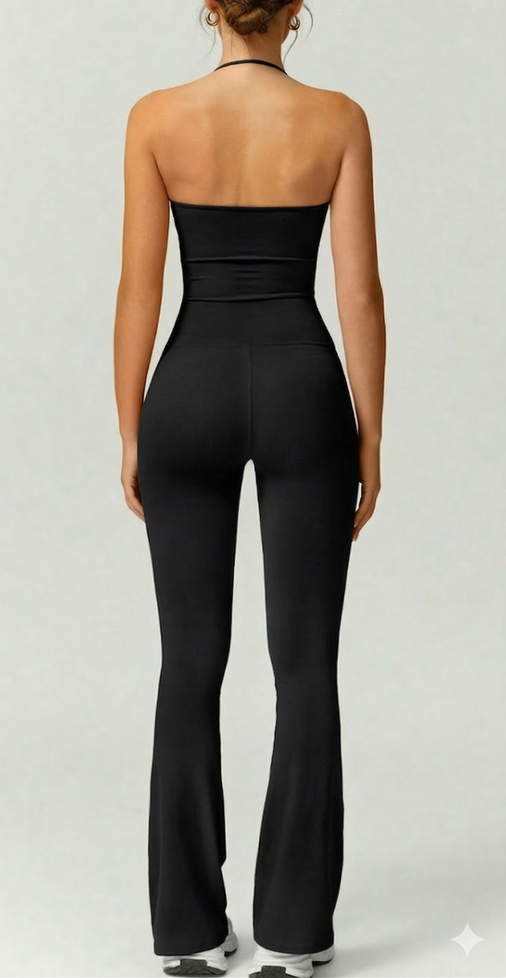 Melina | Gaisa Jumpsuit ar Jostu