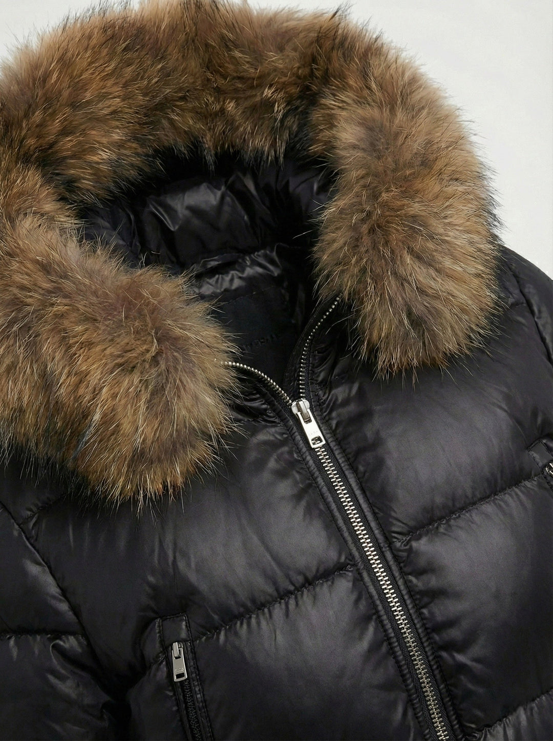 Savoy | Puffa jaka ar kapuci un mākslīgo kažokādu
