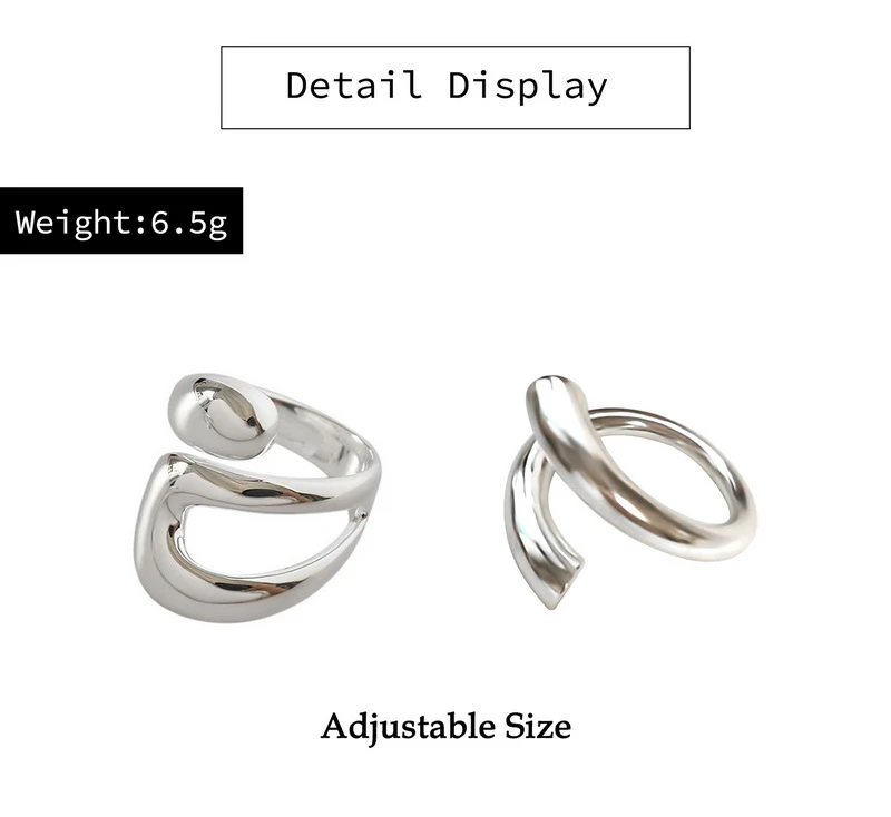 Elegants Regulējams Gredzens