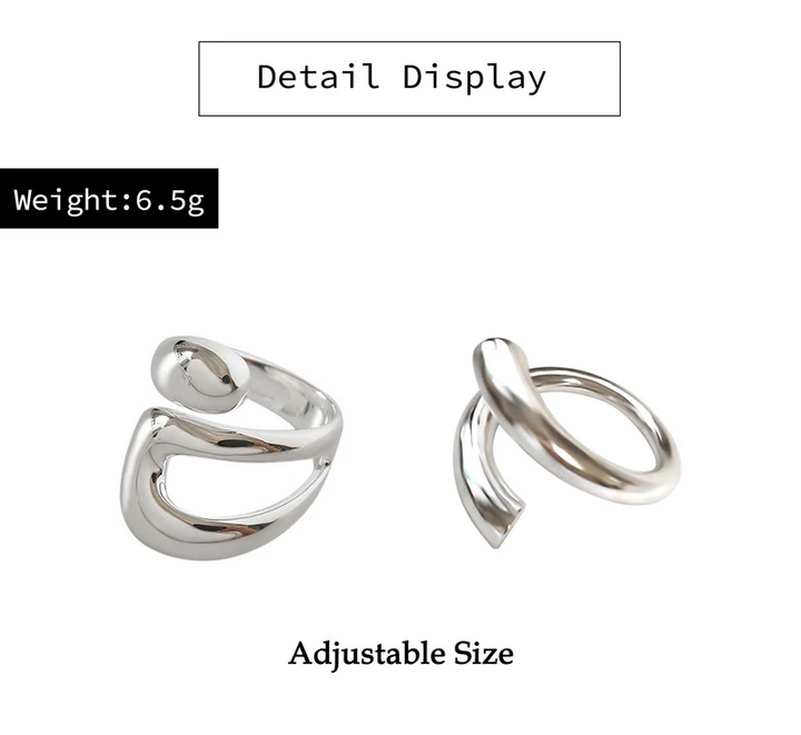 Elegants Regulējams Gredzens