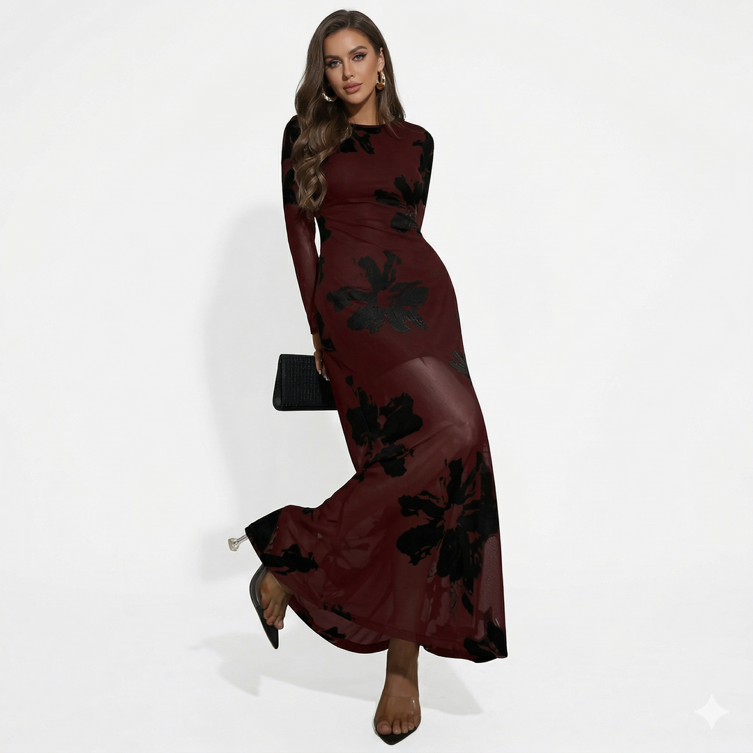 MEADOW – Eleganta Ziedu Maxi Kleita