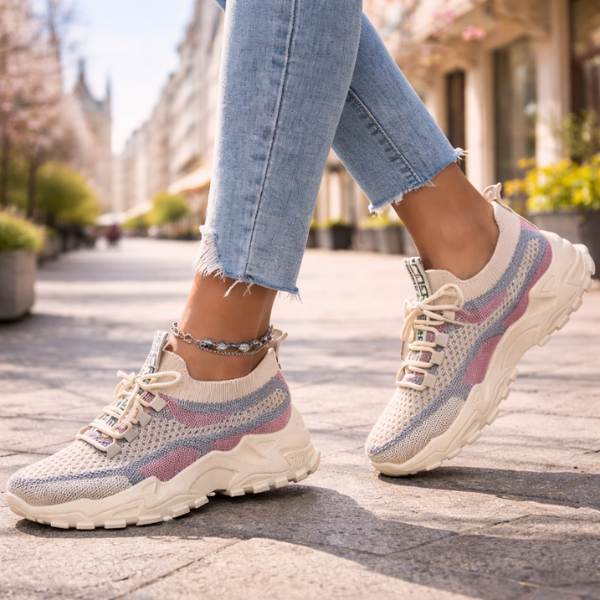Mia | Gaisa caurlaidīgas sieviešu SNEAKERS komfortam visu dienu