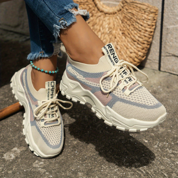 Mia | Gaisa caurlaidīgas sieviešu SNEAKERS komfortam visu dienu