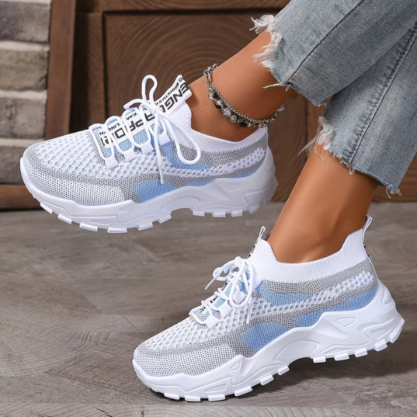 Mia | Gaisa caurlaidīgas sieviešu SNEAKERS komfortam visu dienu