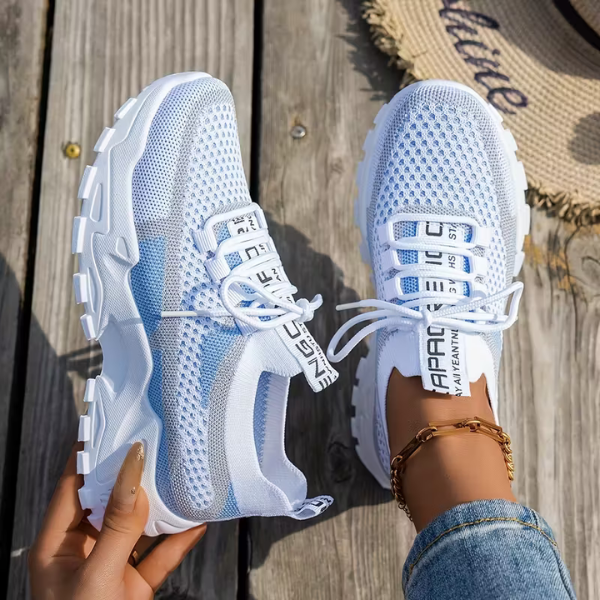 Mia | Gaisa caurlaidīgas sieviešu SNEAKERS komfortam visu dienu
