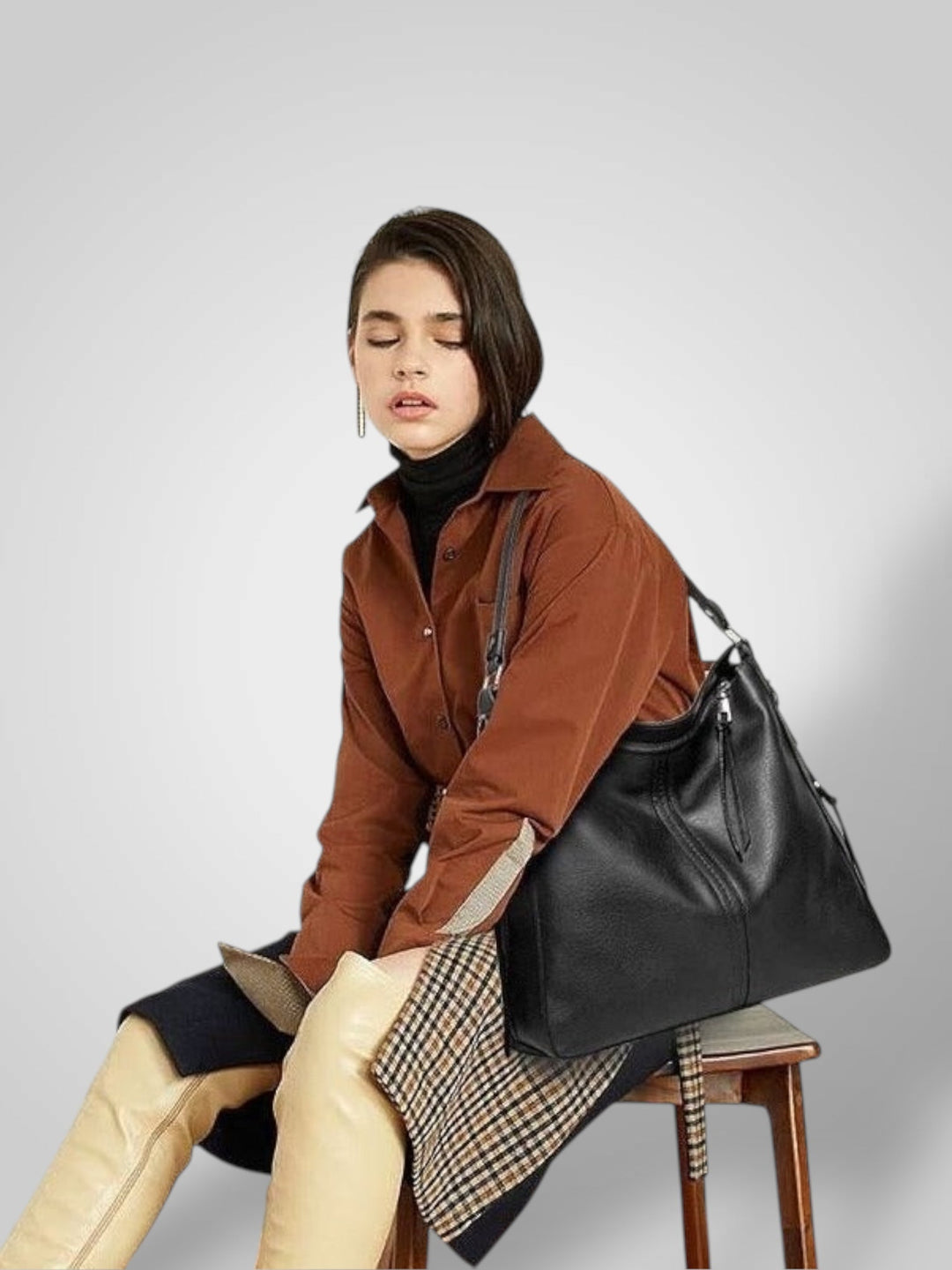 Freja | Eleganta Ādas Soma