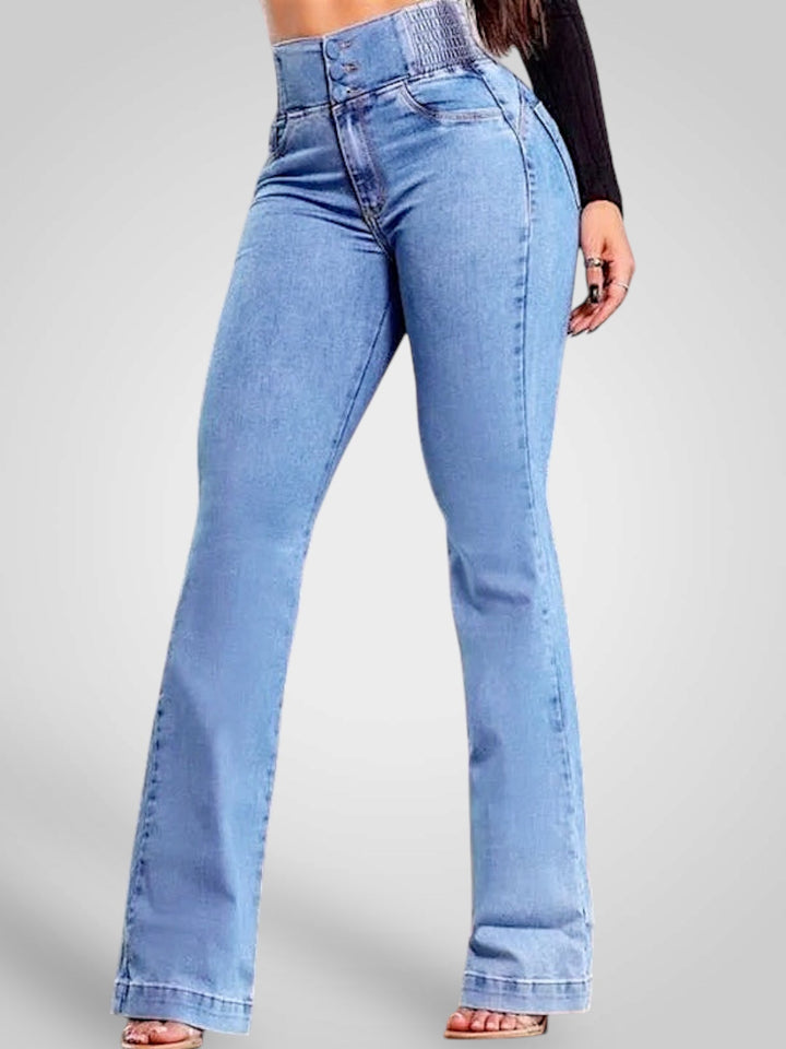 Lovi | Augstās jostas Stretch Flare džinsi