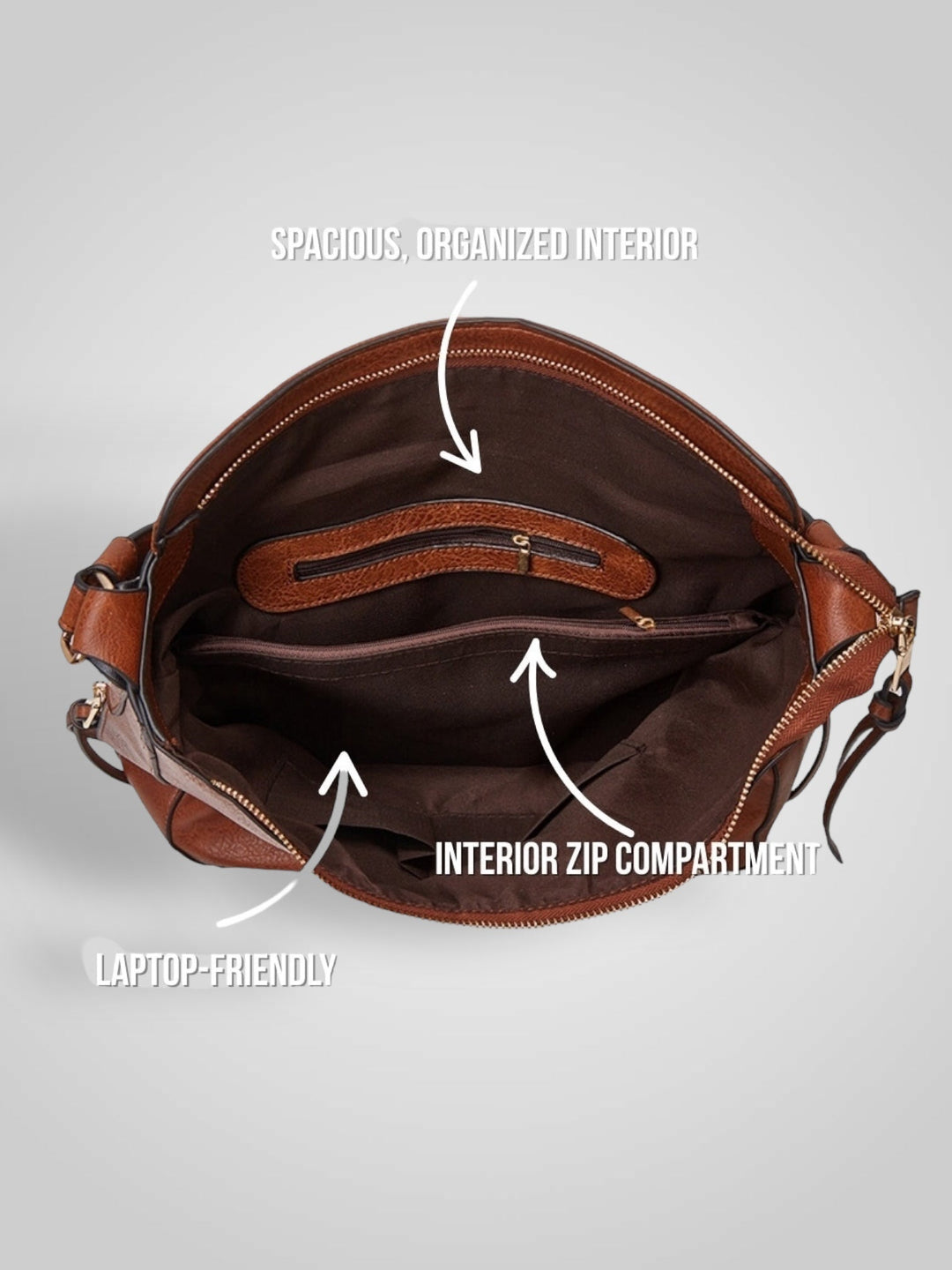 Sūf | Grezna Ādas Pretzagļu Hobo Soma