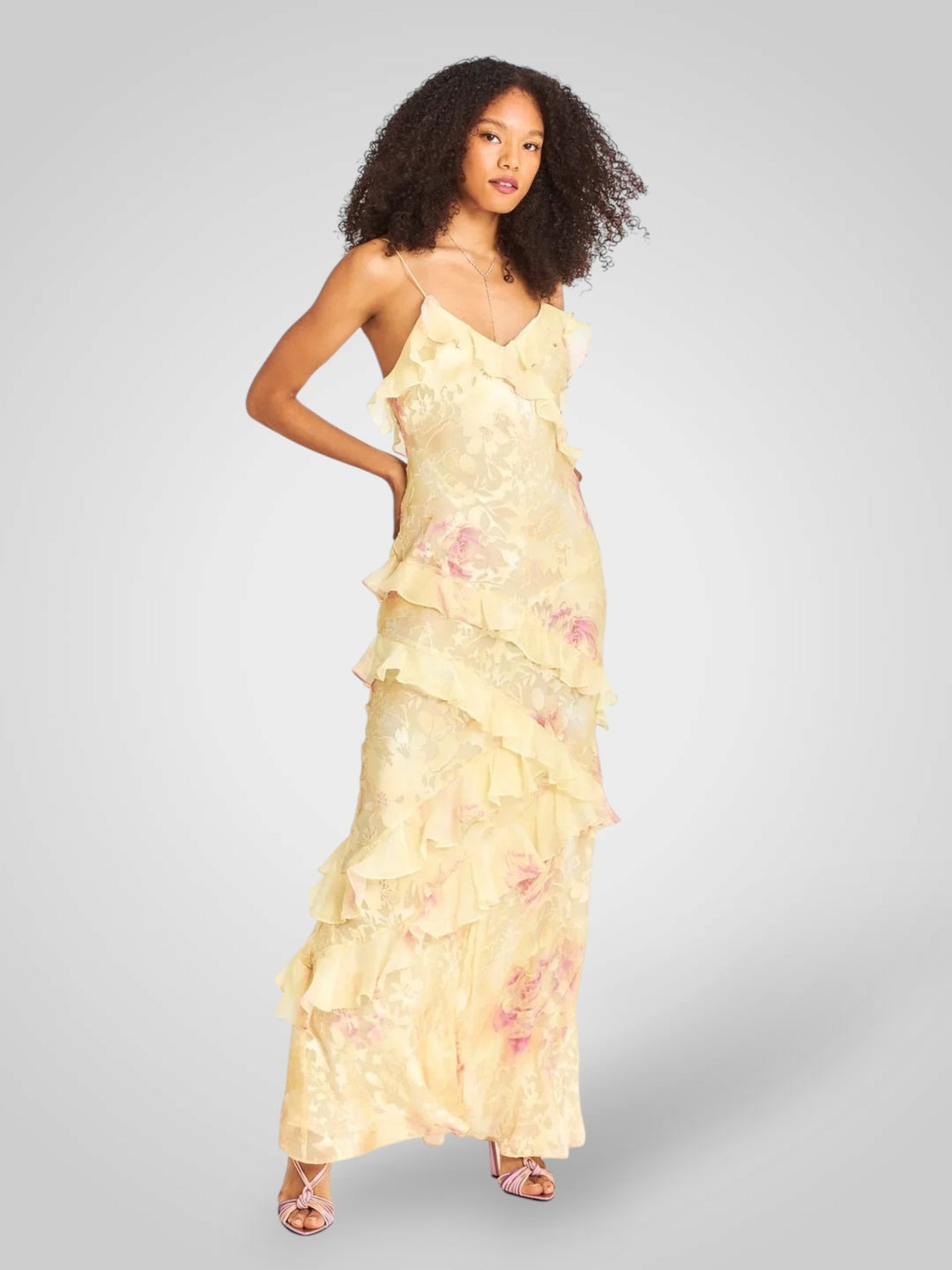 Estella | Maxi kleita ar ruffles