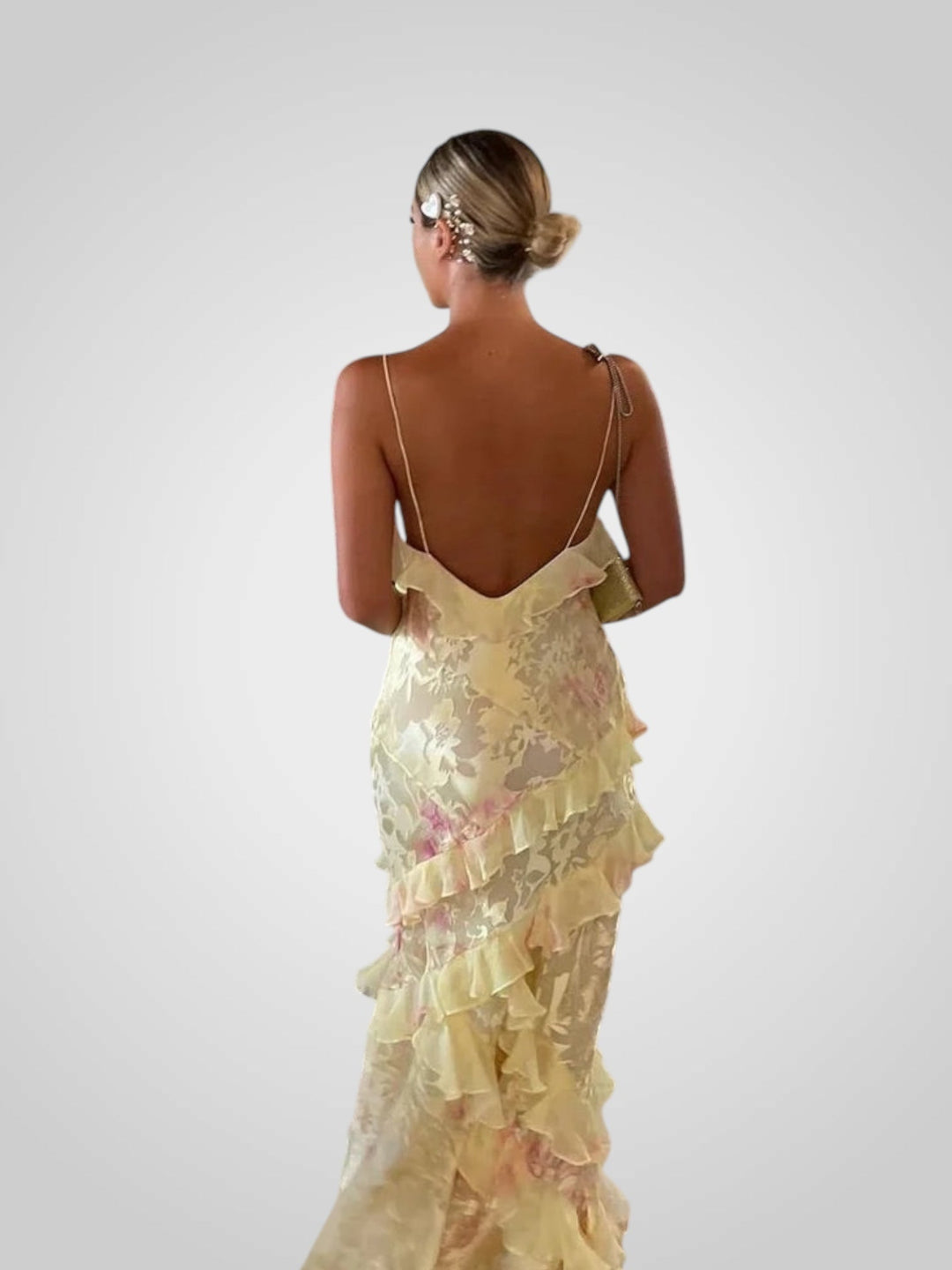 Estella | Maxi kleita ar ruffles