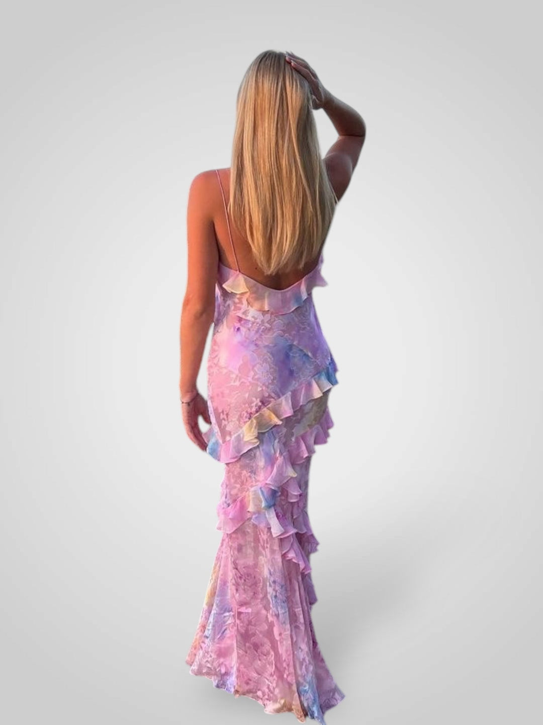 Estella | Maxi kleita ar ruffles