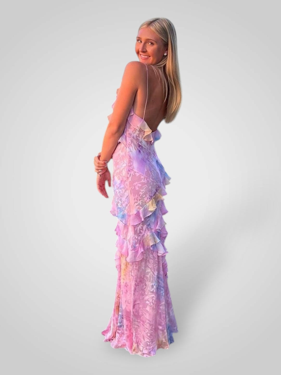 Estella | Maxi kleita ar ruffles