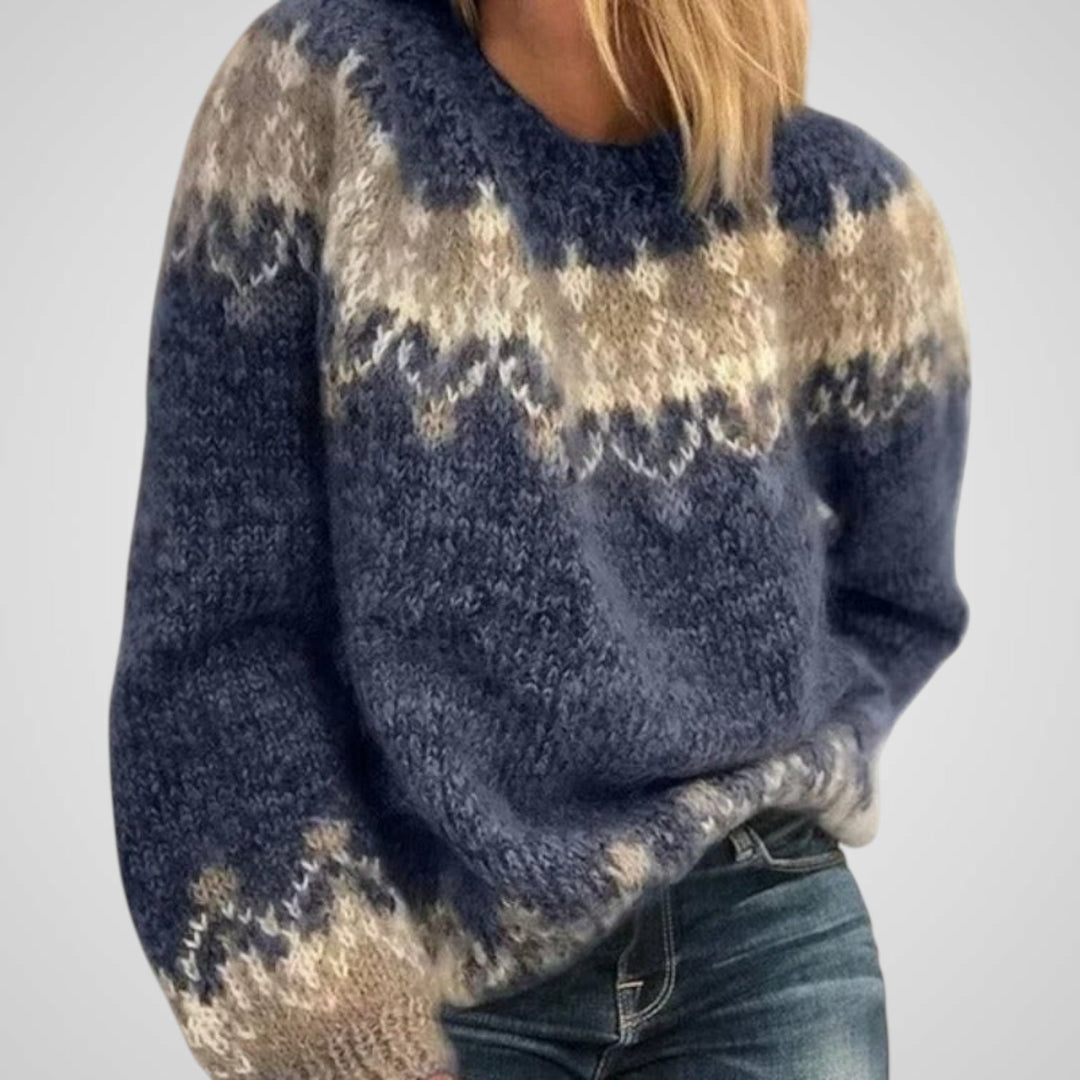 Naomi | Sieviešu Elegants Adīts Kašmira Puloveris