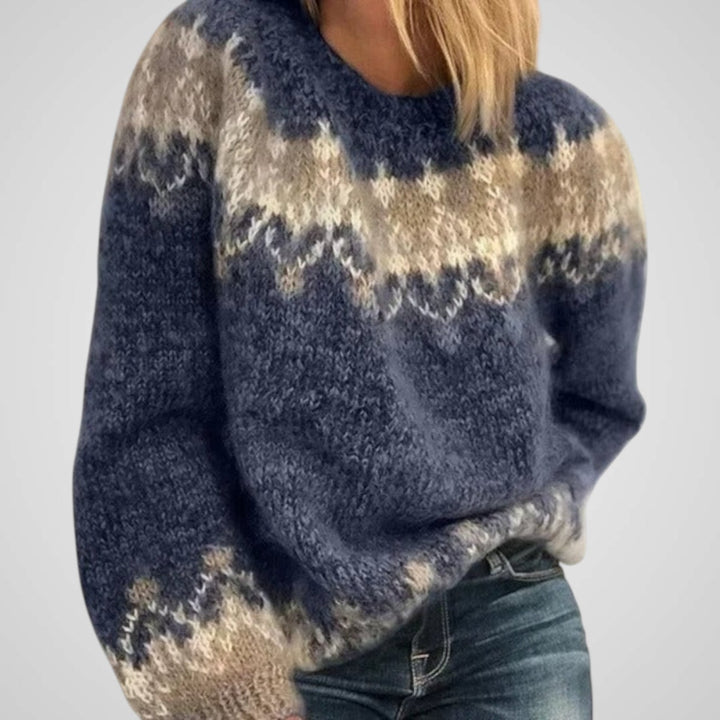 Naomi | Sieviešu Elegants Adīts Kašmira Puloveris
