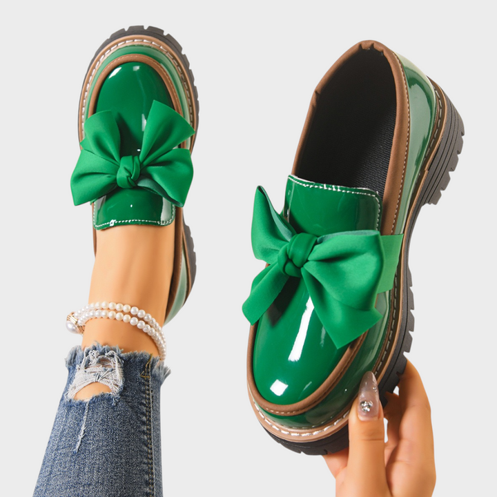 Monica | Komfortabli sieviešu slip-on loafers ar biezu pretizslīdēšanas zoli