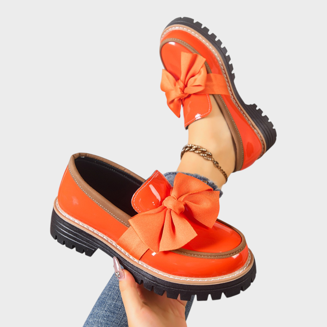 Monica | Komfortabli sieviešu slip-on loafers ar biezu pretizslīdēšanas zoli