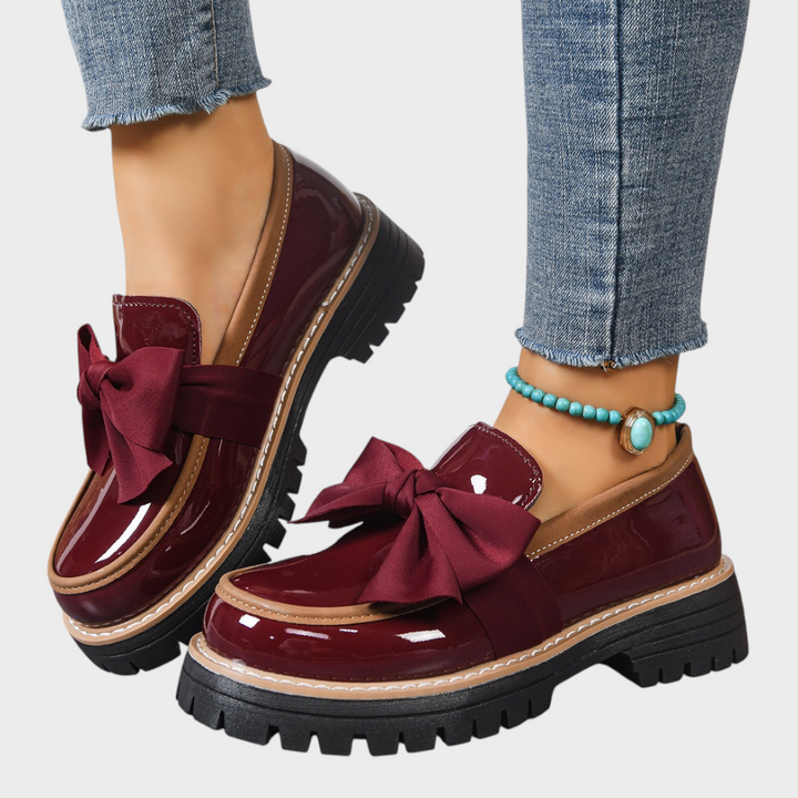 Monica | Komfortabli sieviešu slip-on loafers ar biezu pretizslīdēšanas zoli
