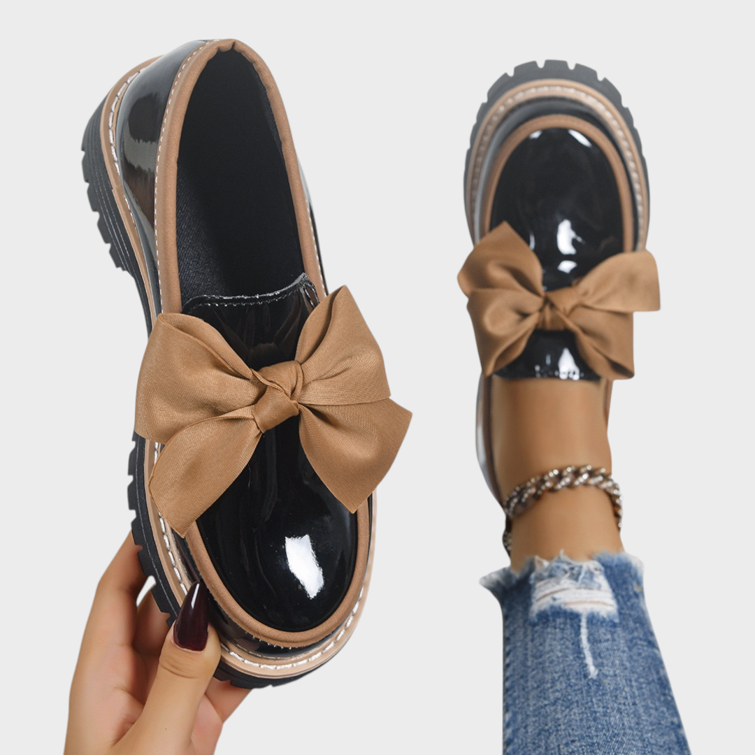 Monica | Komfortabli sieviešu slip-on loafers ar biezu pretizslīdēšanas zoli