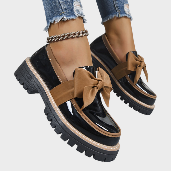 Monica | Komfortabli sieviešu slip-on loafers ar biezu pretizslīdēšanas zoli