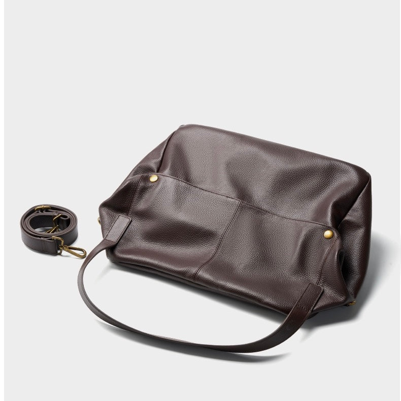 Adriani | Retro īstas ādas mīksta minimālistiska soma ikdienas lietošanai