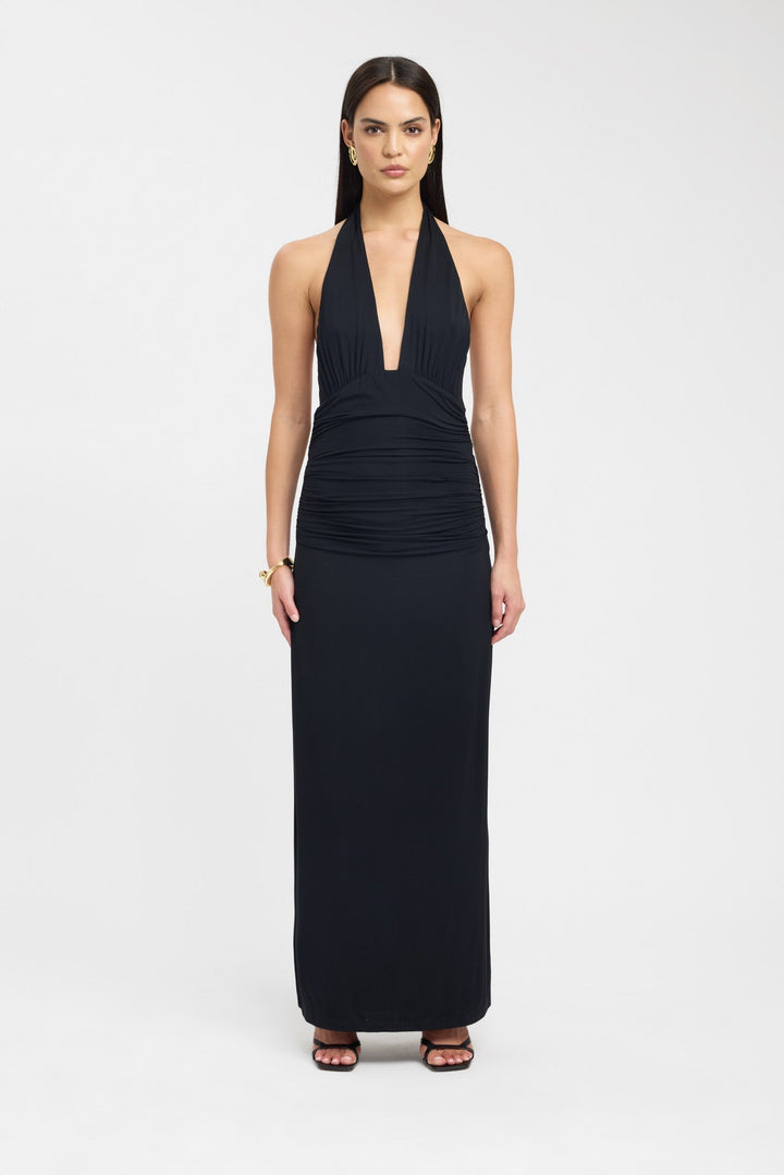 Sariah - Eleganta Maxi Kleita ar Halteru