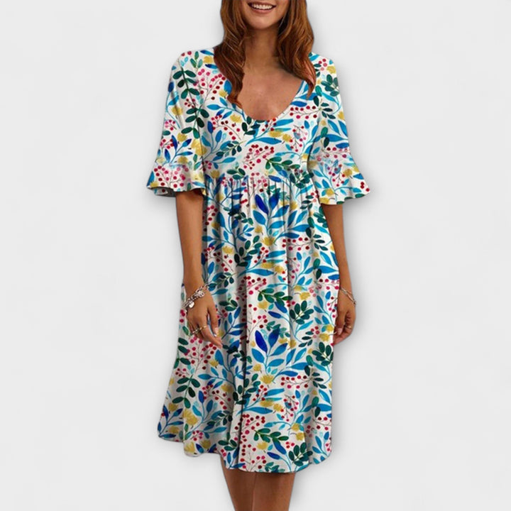 Ulla — Eleganta Vasaras Kleita Ikdienai