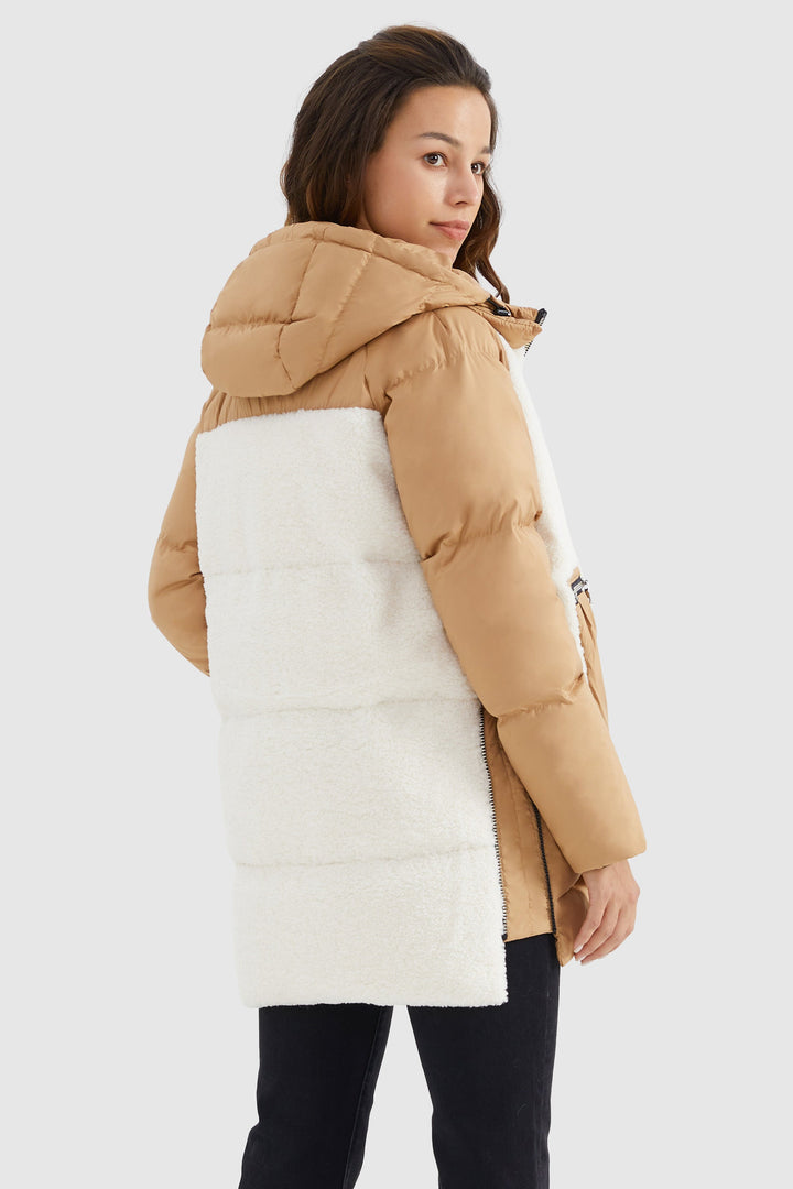 Irene - Fleece pūkains mētelis
