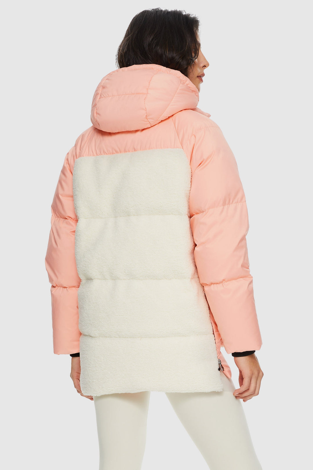 Irene - Fleece pūkains mētelis