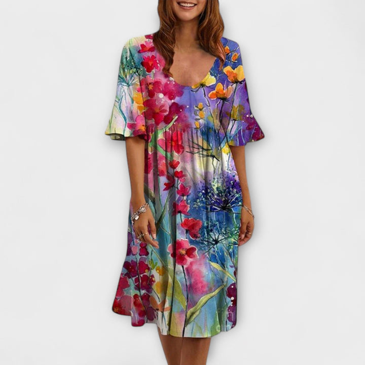 Ulla — Eleganta Vasaras Kleita Ikdienai