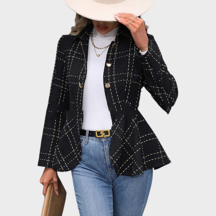 Dayana | Elegants žakets ar svītrām